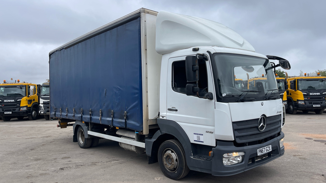 MERCEDES-BENZ ATEGO 816 - Camião de lona: foto 1 MERCEDES-BENZ ATEGO 816 - Camião de lona: foto 1
