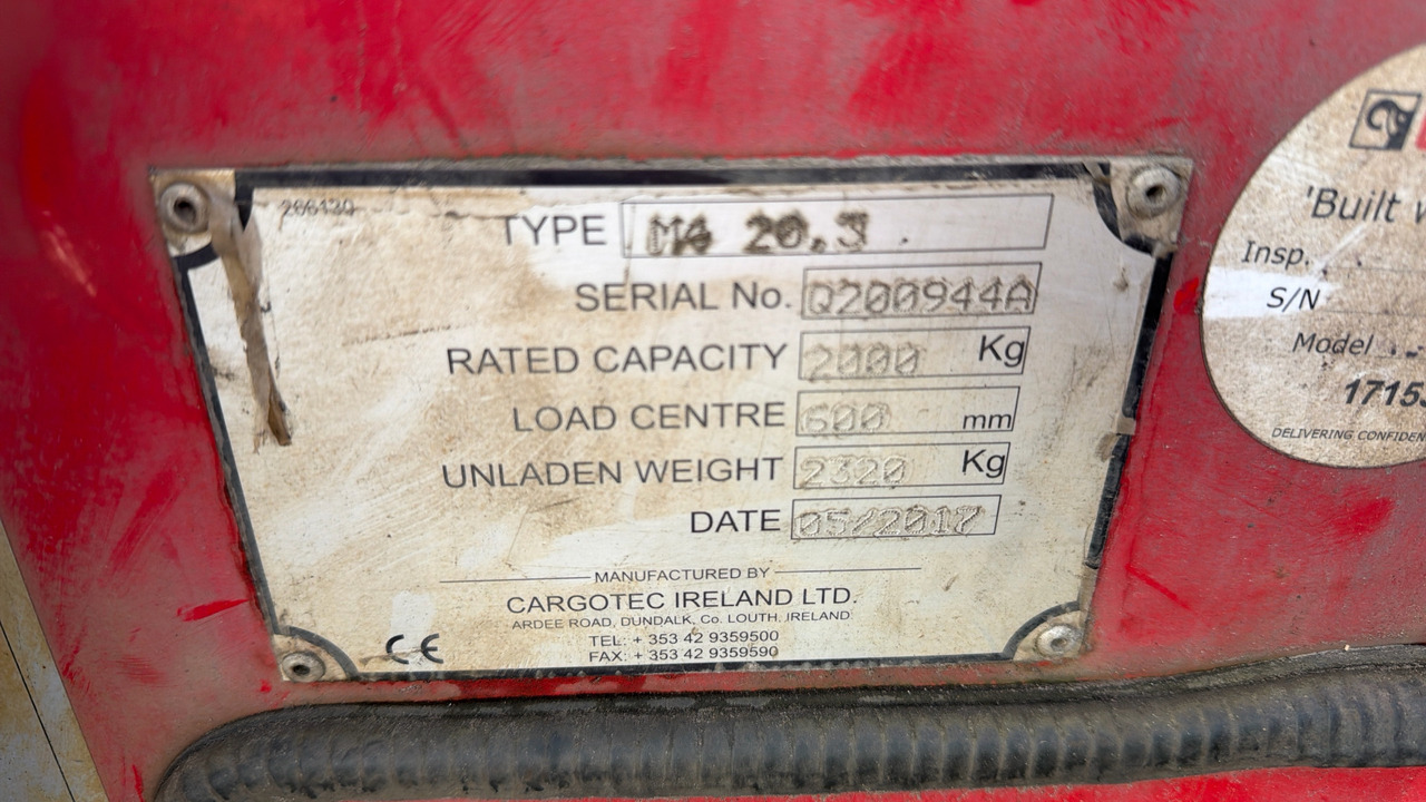 MOFFETT M4 20.3 - Empilhadeira montada em caminhão: foto 5 MOFFETT M4 20.3 - Empilhadeira montada em caminhão: foto 5