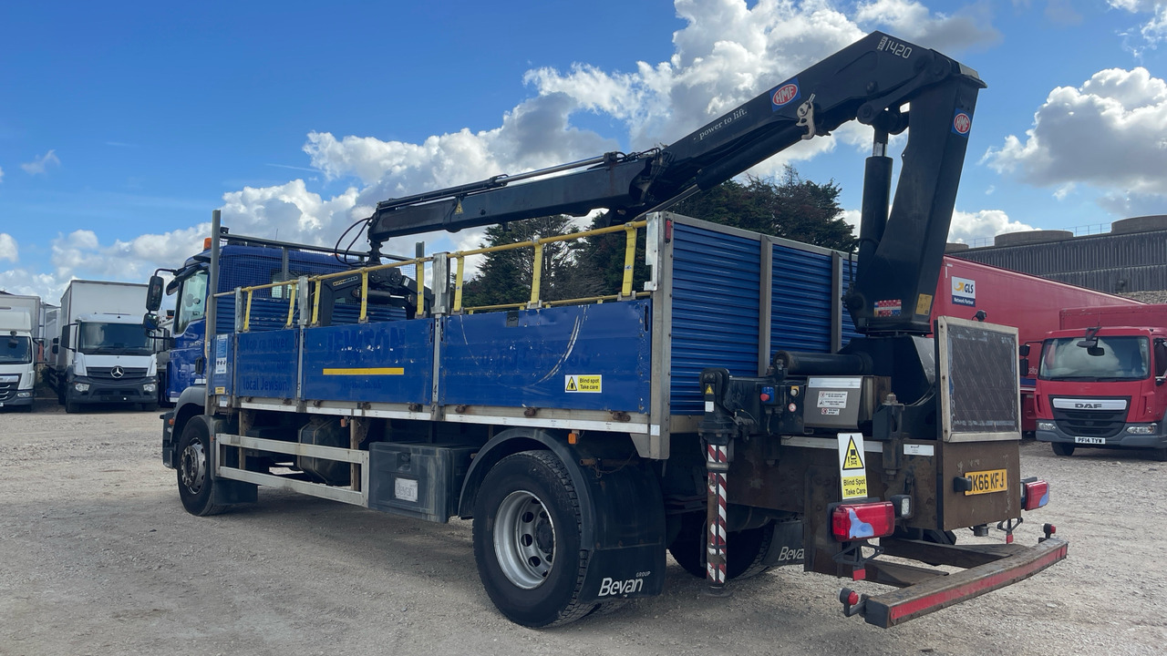 Man TGM 18.250 - Camião de caixa aberta/ Plataforma, Camião grua: foto 3 Man TGM 18.250 - Camião de caixa aberta/ Plataforma, Camião grua: foto 3