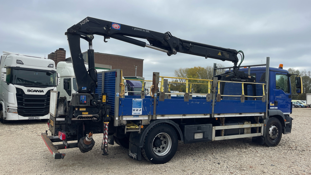 Man TGM 18.250 - Camião de caixa aberta/ Plataforma, Camião grua: foto 4 Man TGM 18.250 - Camião de caixa aberta/ Plataforma, Camião grua: foto 4