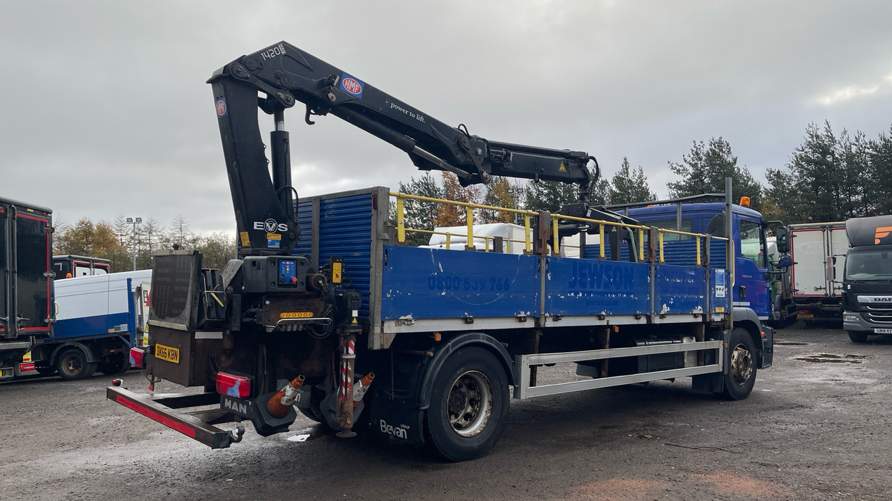 Man TGM 18.250 - Camião de caixa aberta/ Plataforma, Camião grua: foto 4 Man TGM 18.250 - Camião de caixa aberta/ Plataforma, Camião grua: foto 4