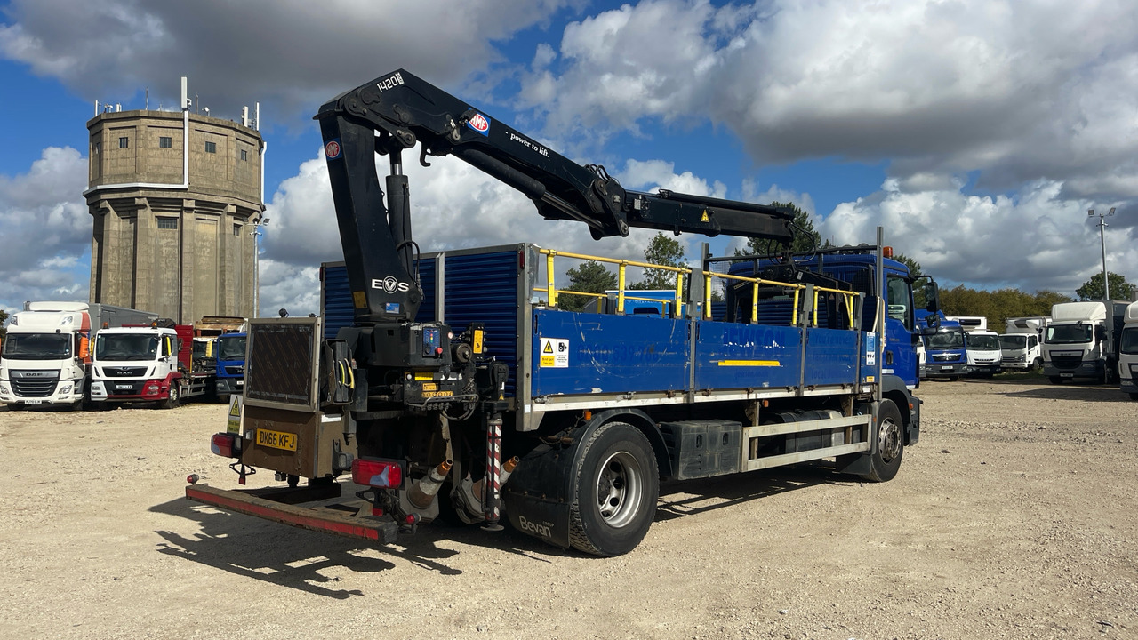 Man TGM 18.250 - Camião de caixa aberta/ Plataforma, Camião grua: foto 4 Man TGM 18.250 - Camião de caixa aberta/ Plataforma, Camião grua: foto 4