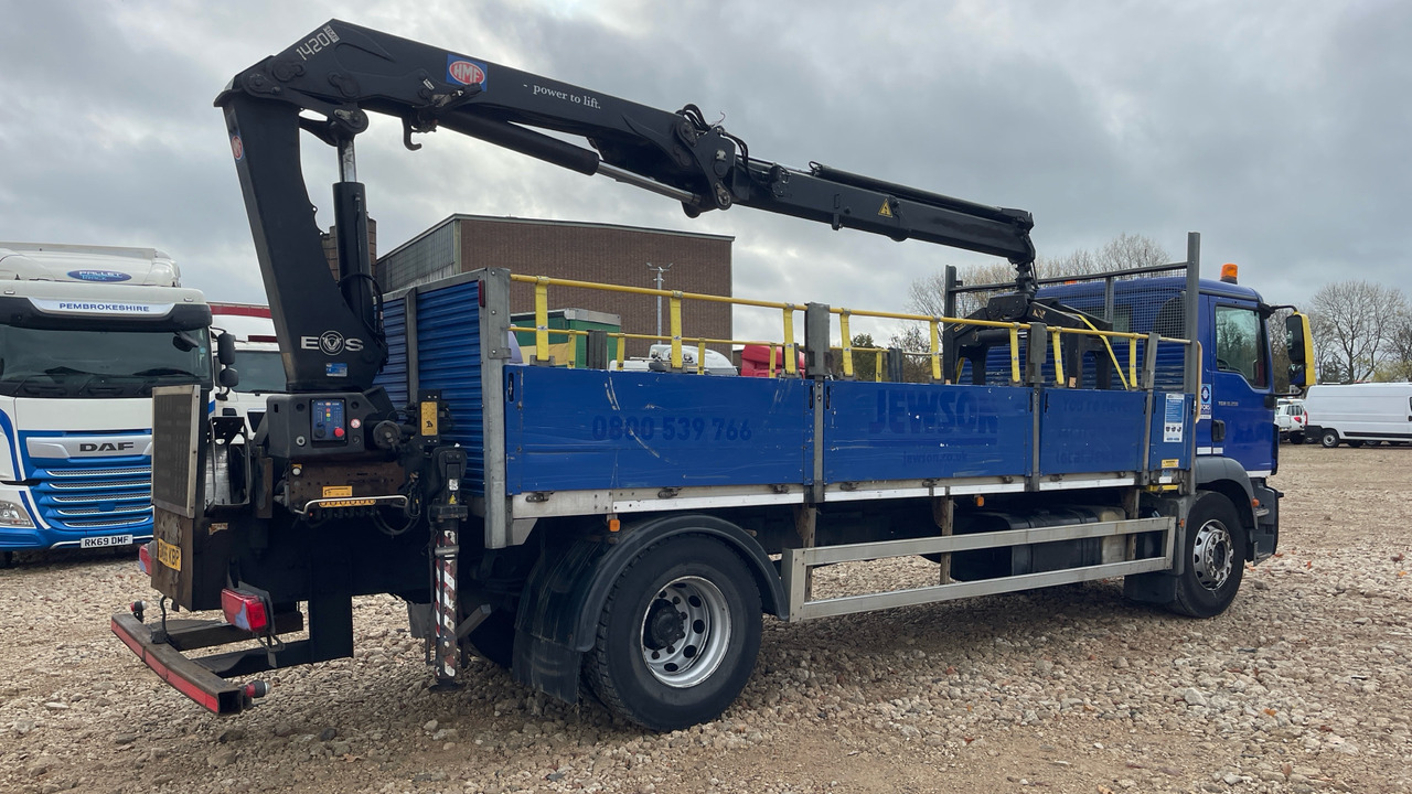 Man TGM 18.250 - Camião de caixa aberta/ Plataforma, Camião grua: foto 4 Man TGM 18.250 - Camião de caixa aberta/ Plataforma, Camião grua: foto 4