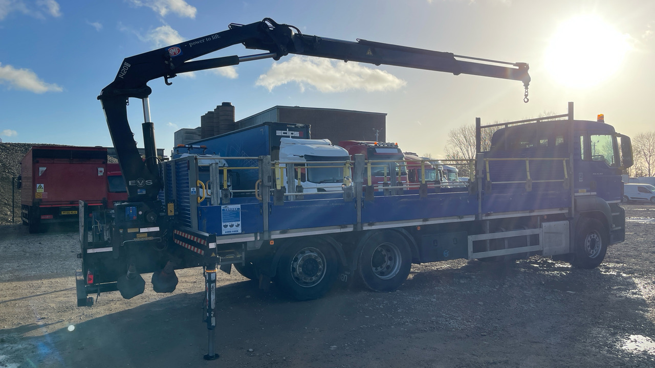 Man TGS 26.360 - Camião de caixa aberta/ Plataforma, Camião grua: foto 4 Man TGS 26.360 - Camião de caixa aberta/ Plataforma, Camião grua: foto 4