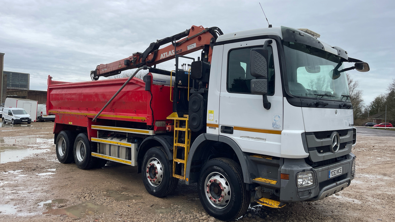 Mercedes-Benz Actros 3236 - Camião basculante, Camião grua: foto 1 Mercedes-Benz Actros 3236 - Camião basculante, Camião grua: foto 1