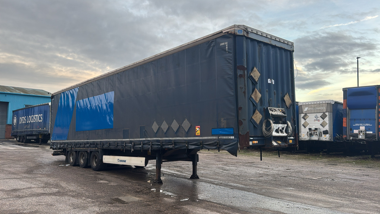 KRONE CURTAINSIDE MEGA EUROLINER - Reboque: foto 1 KRONE CURTAINSIDE MEGA EUROLINER - Reboque: foto 1
