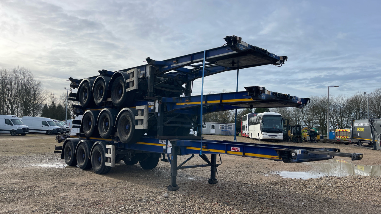 SDC SKELETAL SLIDING - STACK OF 3 - Reboque: foto 2 SDC SKELETAL SLIDING - STACK OF 3 - Reboque: foto 2
