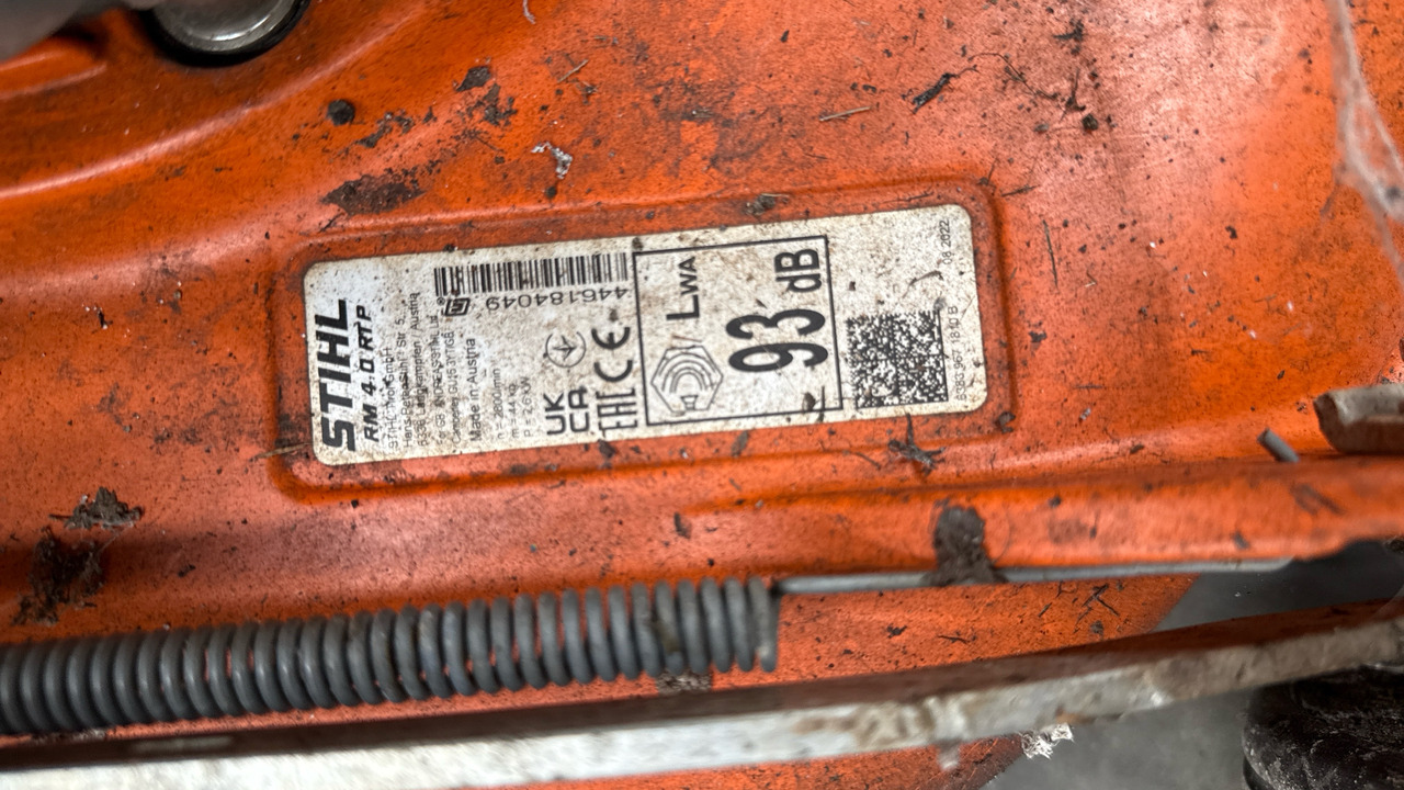 STIHL RM4 RTP - Equipamento de construção: foto 5 STIHL RM4 RTP - Equipamento de construção: foto 5