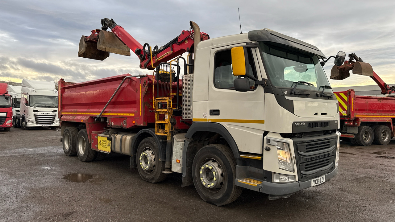 Volvo FM 410 - Camião basculante, Camião grua: foto 1 Volvo FM 410 - Camião basculante, Camião grua: foto 1