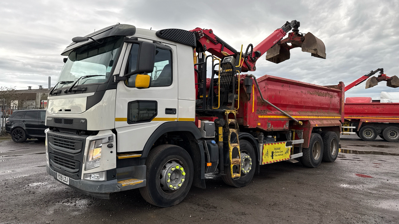 Volvo FM 410 - Camião basculante, Camião grua: foto 2 Volvo FM 410 - Camião basculante, Camião grua: foto 2