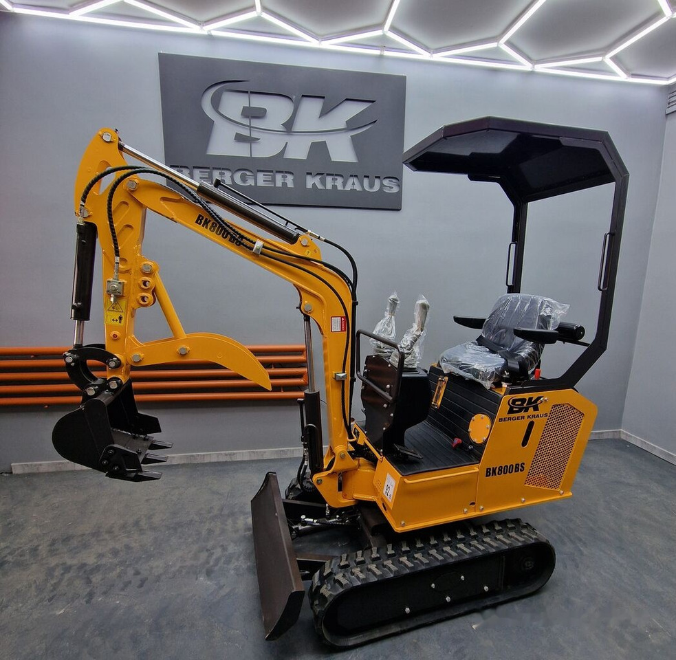 Mini escavadeira novo Berger Kraus BK800BS Nowa minikoparka Mini excavator Torsion arm: foto 6