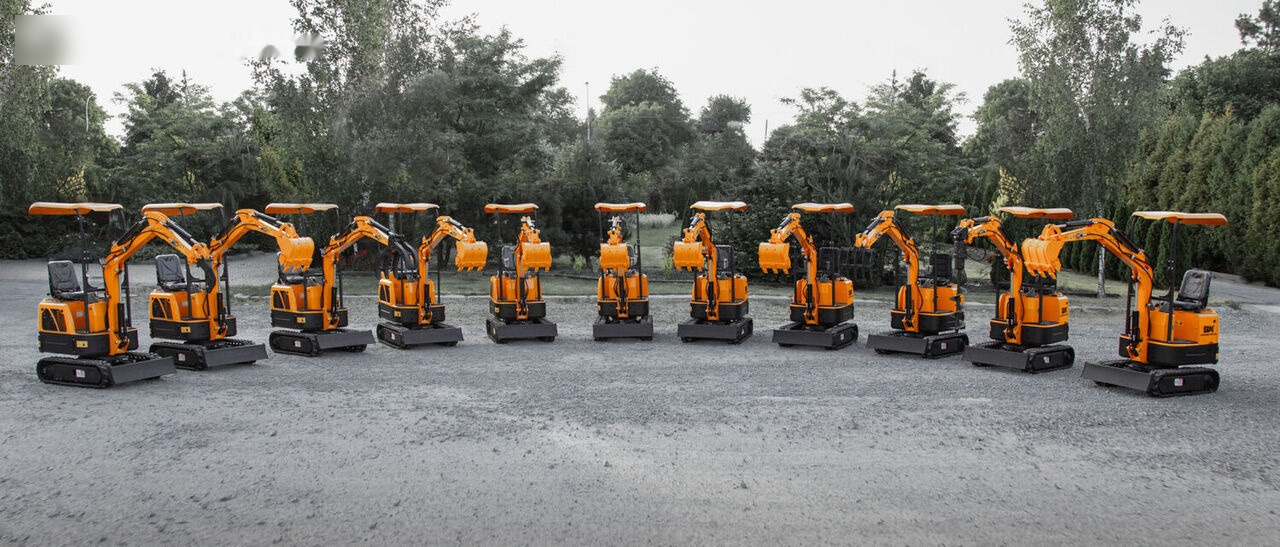 Mini escavadeira novo Berger Kraus BK800BS Nowa minikoparka Mini excavator Torsion arm: foto 16