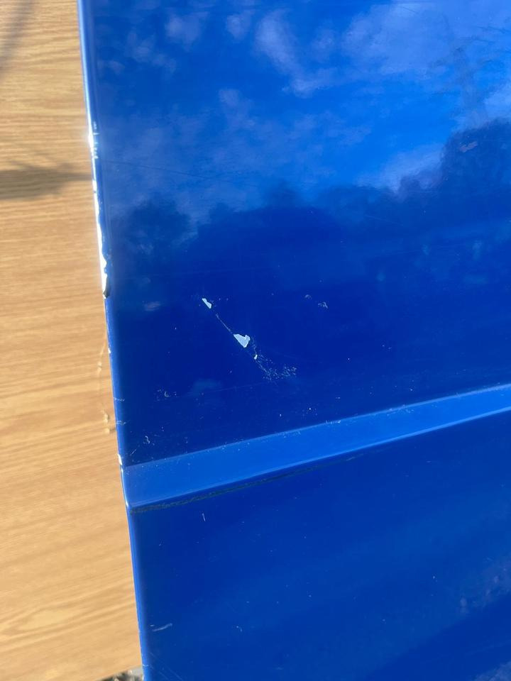 DAF XF 460 EU6 Beifahrertür Blau Rechts Spiegel Innenverkleidung - Porta e peças por Camião: foto 4 DAF XF 460 EU6 Beifahrertür Blau Rechts Spiegel Innenverkleidung - Porta e peças por Camião: foto 4