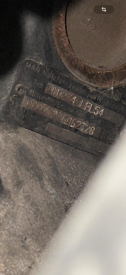 MAN 8.180 Motor EU4 D0834 LFL54 - Motor por Camião: foto 5 MAN 8.180 Motor EU4 D0834 LFL54 - Motor por Camião: foto 5