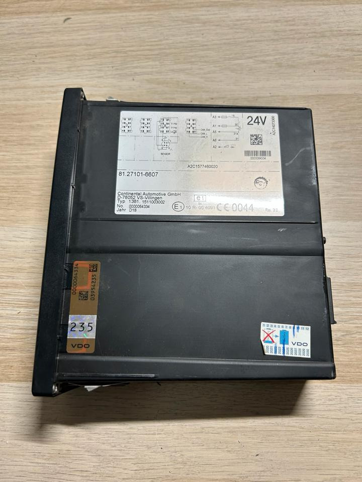 MAN EURO 6 Tachograph 81.27101-6607 - Tacógrafo: foto 2 MAN EURO 6 Tachograph 81.27101-6607 - Tacógrafo: foto 2