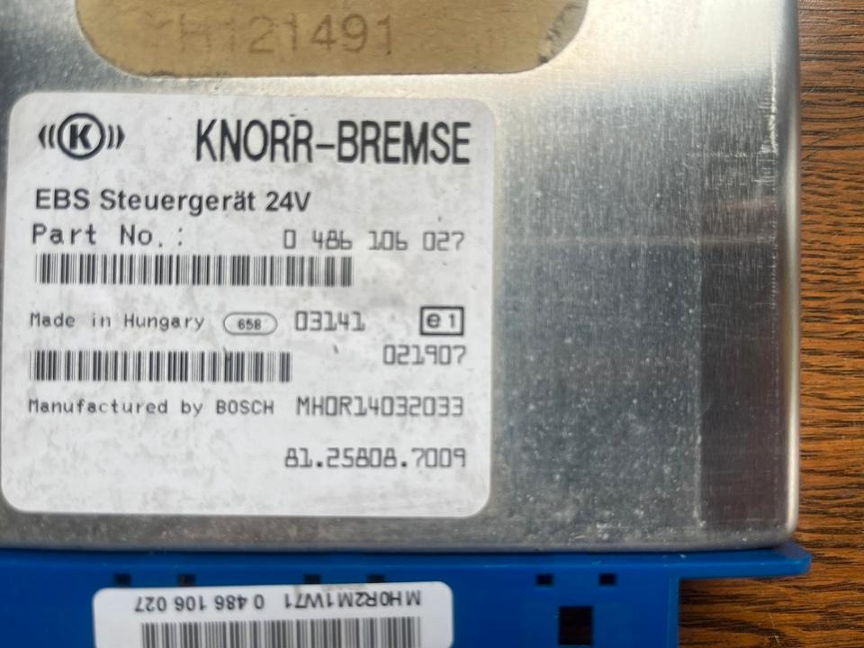 MAN KNORR BREMSE EBS Steuergerät 81.25808.7009 - Centralina electrónica por Camião: foto 2 MAN KNORR BREMSE EBS Steuergerät 81.25808.7009 - Centralina electrónica por Camião: foto 2