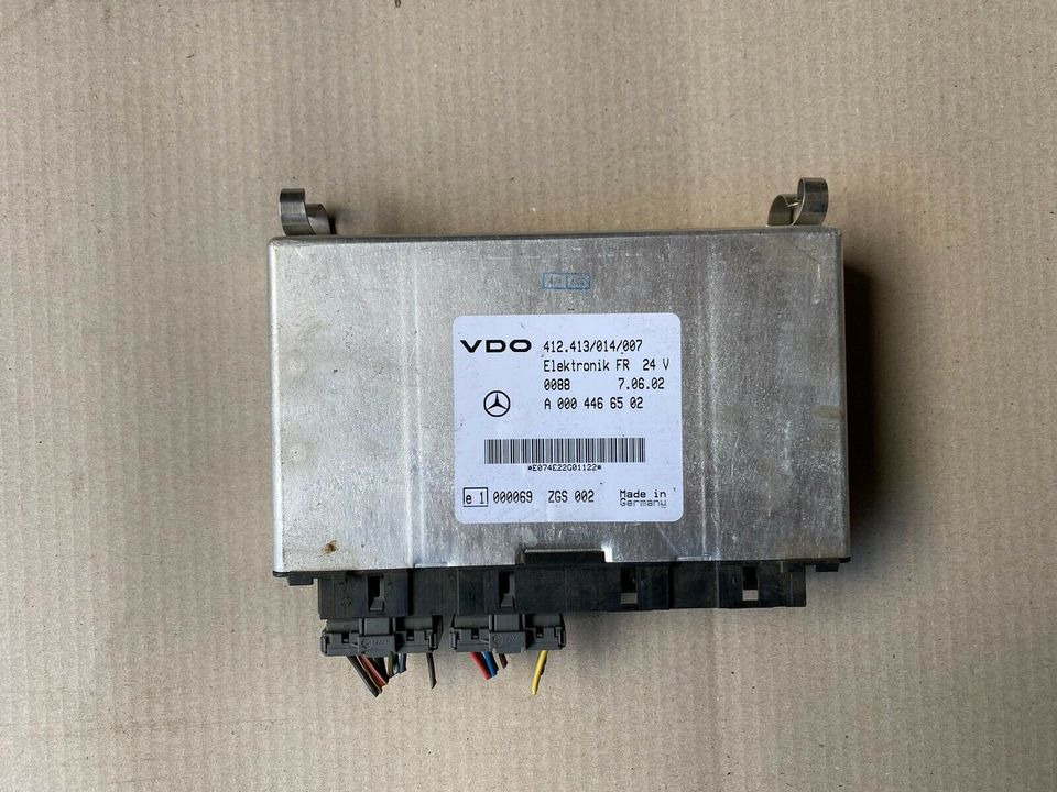 Mercedes Atego Elektronik FR VDO Steuergerät A 000 446 65 02 - Centralina electrónica por Camião: foto 1 Mercedes Atego Elektronik FR VDO Steuergerät A 000 446 65 02 - Centralina electrónica por Camião: foto 1
