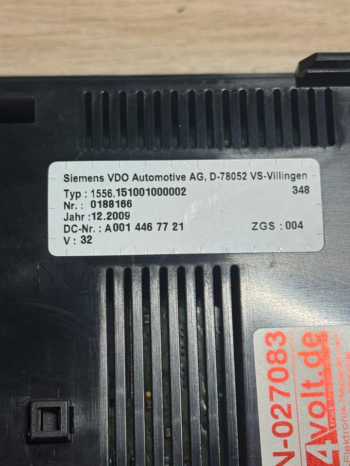 Mercedes Atego Kombiinstrument Tacho A0014467721 - Painel de instrumentos por Camião: foto 3 Mercedes Atego Kombiinstrument Tacho A0014467721 - Painel de instrumentos por Camião: foto 3