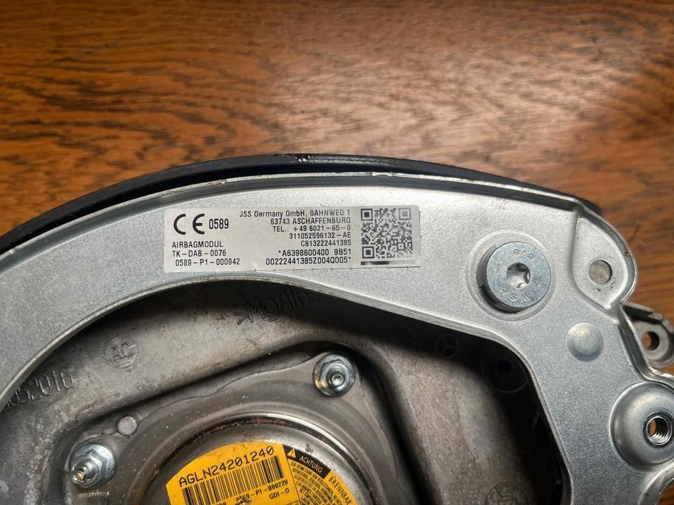 Mercedes-Benz Vito Lenkrad A6394640001 - Volante de direção por Camião: foto 5 Mercedes-Benz Vito Lenkrad A6394640001 - Volante de direção por Camião: foto 5