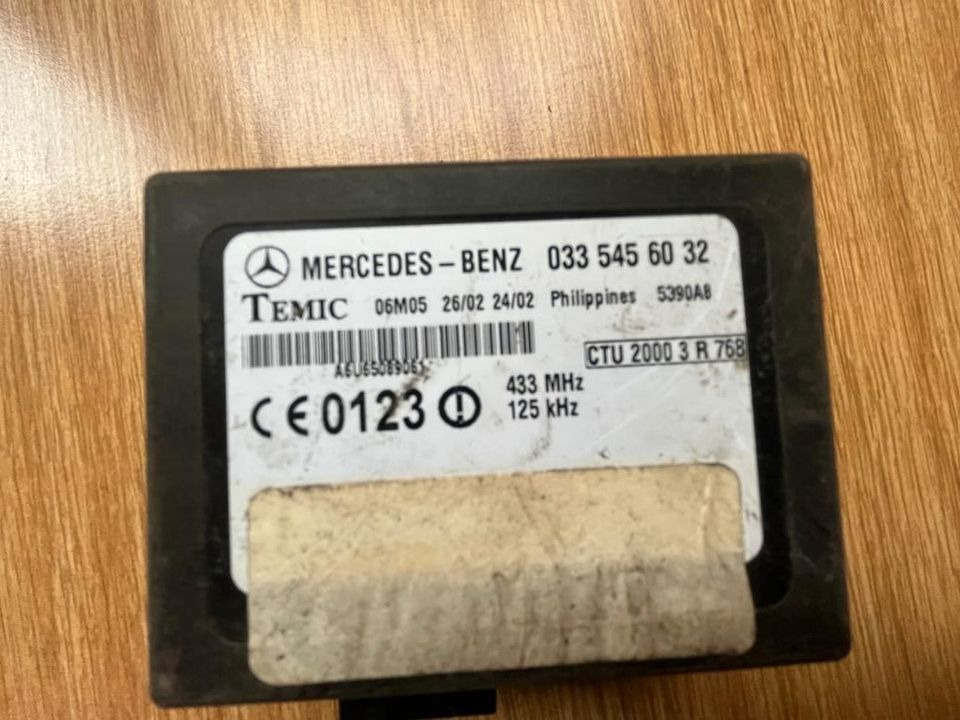 Mercedes Benz Vito W638 Wegfahrsperre Modul 0335456032 - Centralina electrónica por Camião: foto 2 Mercedes Benz Vito W638 Wegfahrsperre Modul 0335456032 - Centralina electrónica por Camião: foto 2