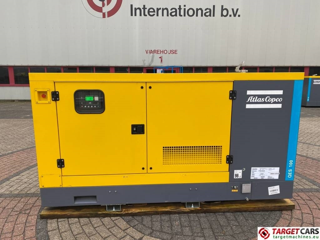 Atlas Copco QES100 Diesel 100KVA Generator 400/230V Unused - Gerador elétrico: foto 1 Atlas Copco QES100 Diesel 100KVA Generator 400/230V Unused - Gerador elétrico: foto 1