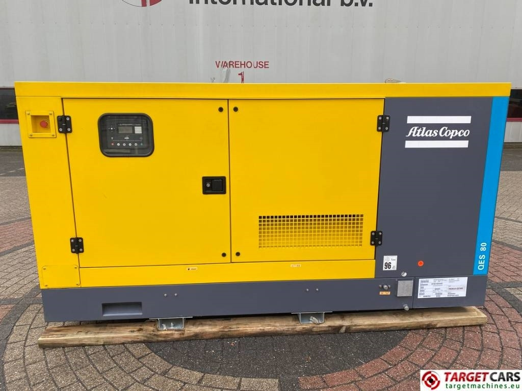 Atlas Copco QES80 Diesel 90KVA Generator 400/230V Unusde - Gerador elétrico: foto 1 Atlas Copco QES80 Diesel 90KVA Generator 400/230V Unusde - Gerador elétrico: foto 1