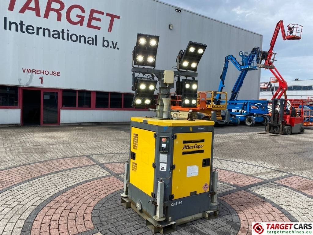 Atlas Copco QLB60 Tower Light 4x350W Led - Torre de iluminação: foto 1 Atlas Copco QLB60 Tower Light 4x350W Led - Torre de iluminação: foto 1