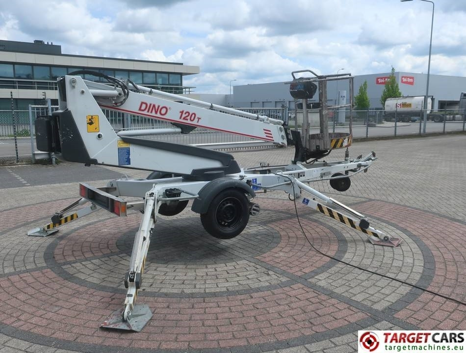 Dino 120T Tow Telescopic Boom Work Lift 1200cm - Plataforma de elevaçao rebocável: foto 3 Dino 120T Tow Telescopic Boom Work Lift 1200cm - Plataforma de elevaçao rebocável: foto 3