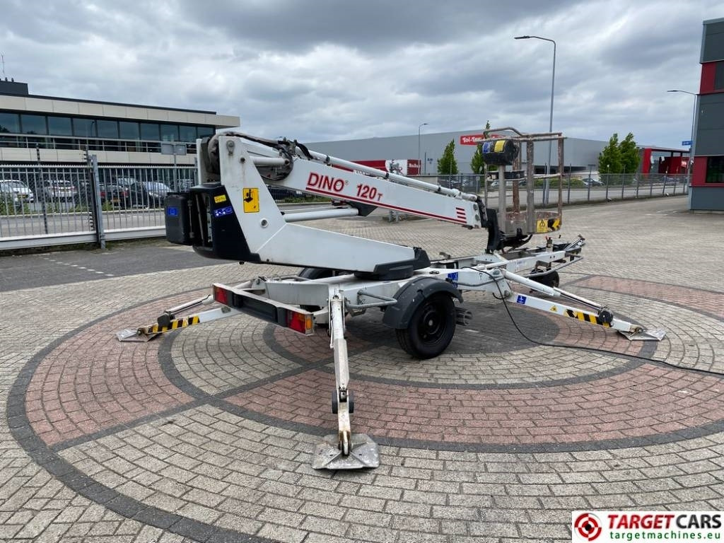 Dino Dino 120T Towable Telescopic Boom Work Lift 1200cm - Plataforma de elevaçao rebocável: foto 3 Dino Dino 120T Towable Telescopic Boom Work Lift 1200cm - Plataforma de elevaçao rebocável: foto 3