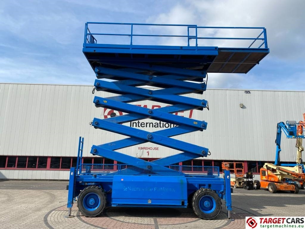 Plataforma de Tijera/ Plataforma de tesoura HAB S280-25D 4WDS Diesel 4x4x4 Scissor Lift 2800cm: foto 5