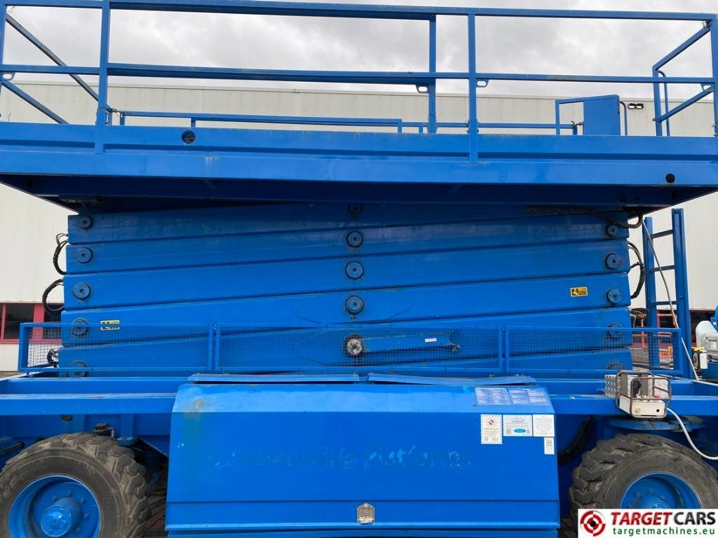 Plataforma de Tijera/ Plataforma de tesoura HAB S280-25D 4WDS Diesel 4x4x4 Scissor Lift 2800cm: foto 34
