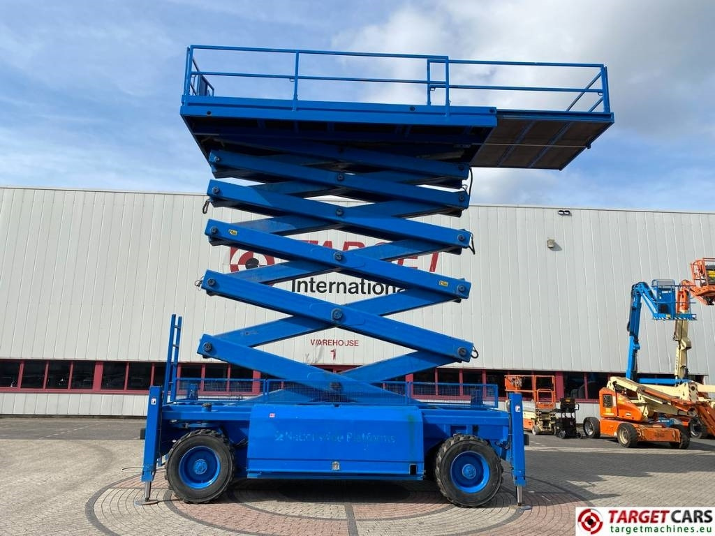 Plataforma de Tijera/ Plataforma de tesoura HAB S280-25D 4WDS Diesel 4x4x4 Scissor Lift 2800cm: foto 48