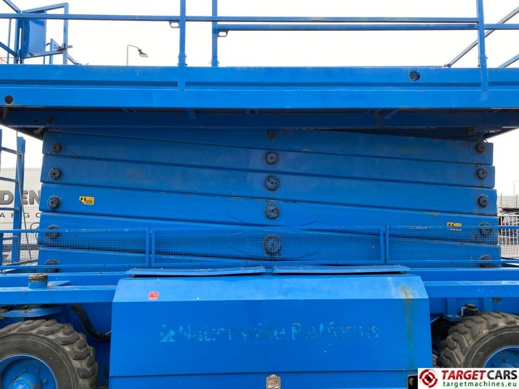 Plataforma de Tijera/ Plataforma de tesoura HAB S280-25D 4WDS Diesel 4x4x4 Scissor Lift 2800cm: foto 35