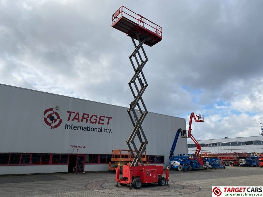 Plataforma de Tijera/ Plataforma de tesoura Manitou 140SC Diesel 4x4 Scissor Work Lift 1412cm: foto 6