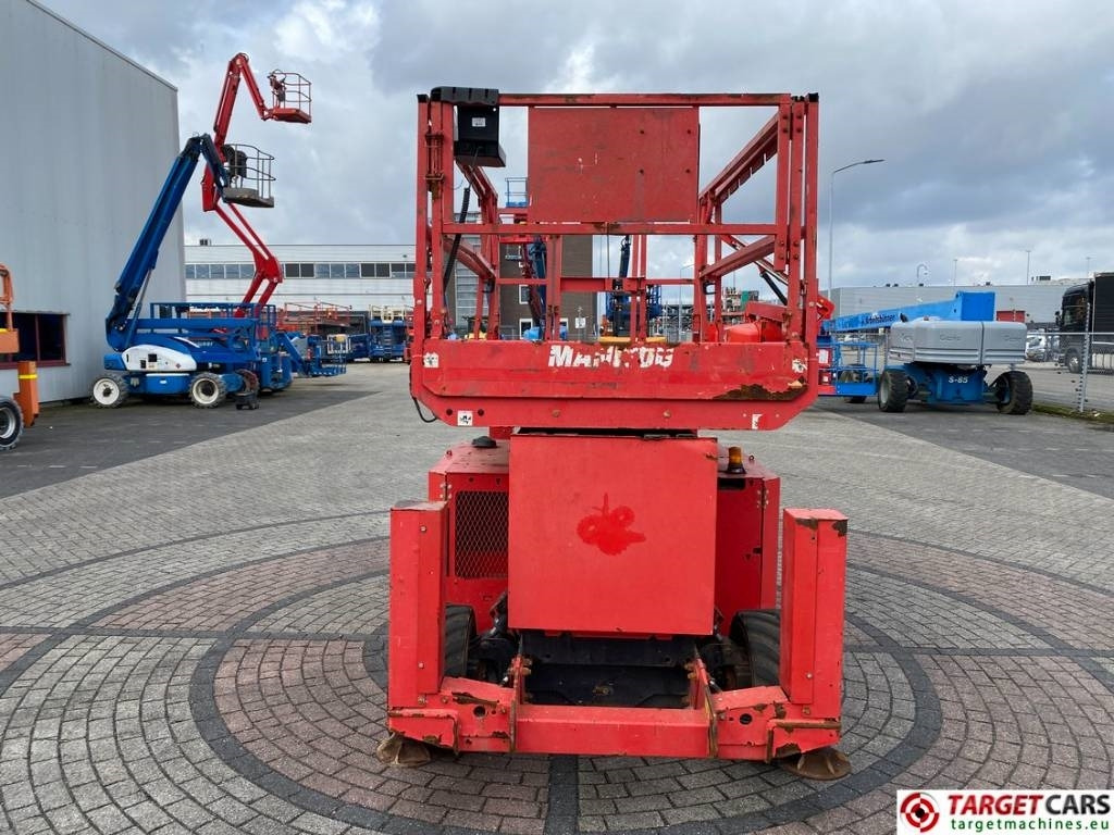 Plataforma de Tijera/ Plataforma de tesoura Manitou 140SC Diesel 4x4 Scissor Work Lift 1412cm: foto 30