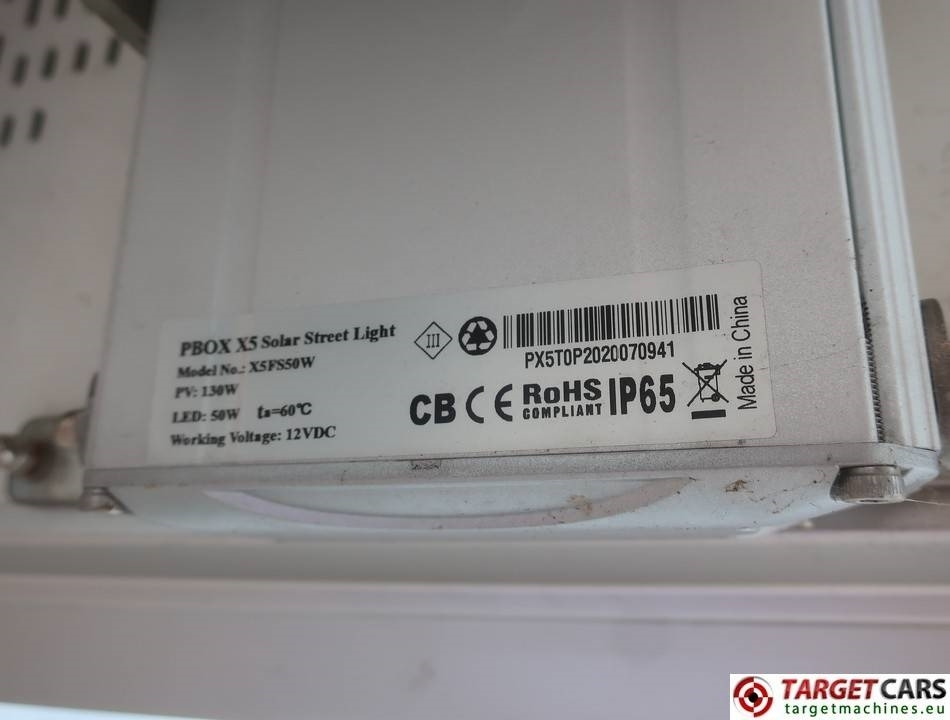 Torre de iluminação Trime X-Polar Solar Panel 50W Led Tower Light: foto 12