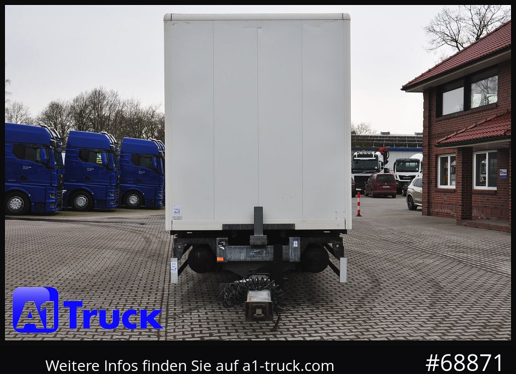 ACKERMANN 2 achs Koffer Wechselaufbau, Moebel, Lichtband - Reboque furgão: foto 2 ACKERMANN 2 achs Koffer Wechselaufbau, Moebel, Lichtband - Reboque furgão: foto 2