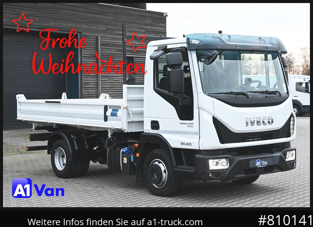 IVECO Eurocargo 80E21 Kipper, Meiller, Klima, 2x AHK - Camião: foto 1 IVECO Eurocargo 80E21 Kipper, Meiller, Klima, 2x AHK - Camião: foto 1