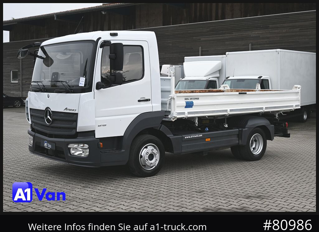 Camião MERCEDES-BENZ Atego 816 Kipper, Ahk,Klima, Meiller, 3-Sitzer: foto 13