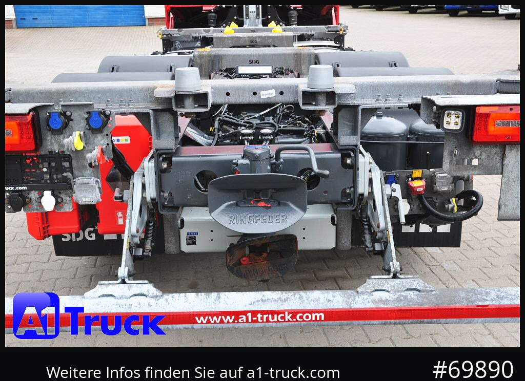 DAF XF 480, BDF, 7,45, 7,82, Lift-Lenkachse, - Camião transportador de contêineres/ Caixa móvel: foto 3 DAF XF 480, BDF, 7,45, 7,82, Lift-Lenkachse, - Camião transportador de contêineres/ Caixa móvel: foto 3