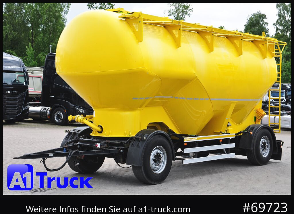 Reboque tanque HEITLING Silo, Futtermittel, 31m³, 4 Kammern,: foto 13