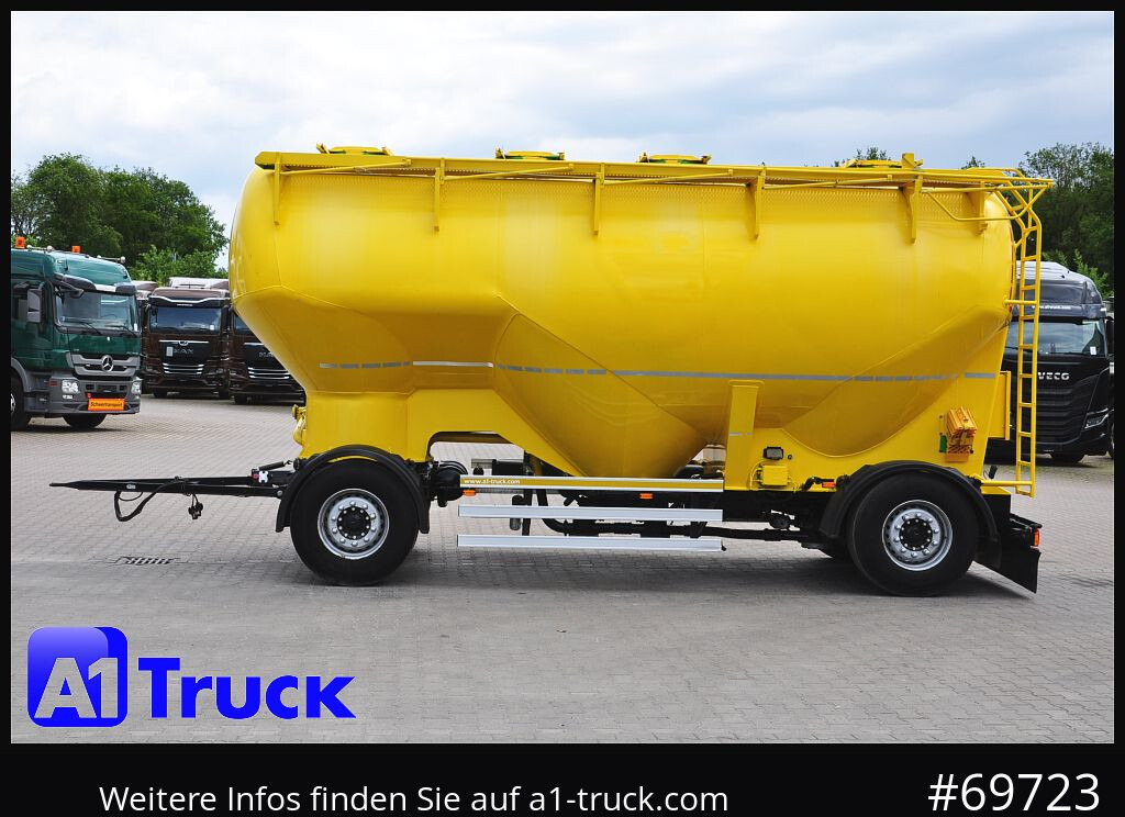 Reboque tanque HEITLING Silo, Futtermittel, 31m³, 4 Kammern,: foto 12