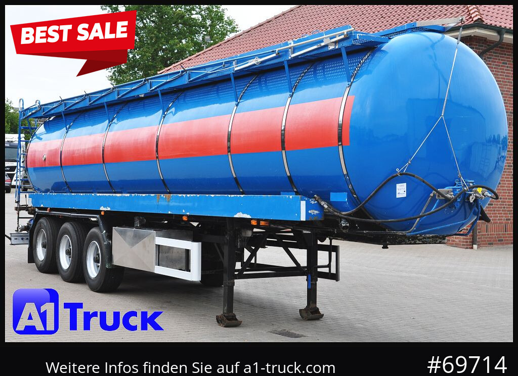 HENDRICKS,GOCH ca 32m³ Vogelsang Pumpe Gülle Sickerwasser - Semirreboque tanque: foto 1 HENDRICKS,GOCH ca 32m³ Vogelsang Pumpe Gülle Sickerwasser - Semirreboque tanque: foto 1