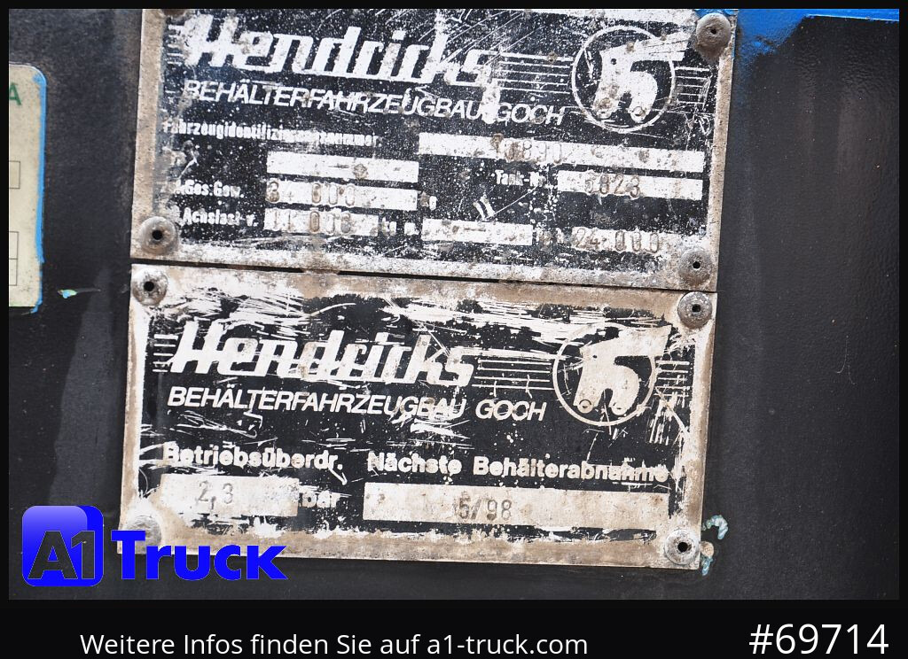 HENDRICKS,GOCH ca 32m³ Vogelsang Pumpe Gülle Sickerwasser - Semirreboque tanque: foto 5 HENDRICKS,GOCH ca 32m³ Vogelsang Pumpe Gülle Sickerwasser - Semirreboque tanque: foto 5