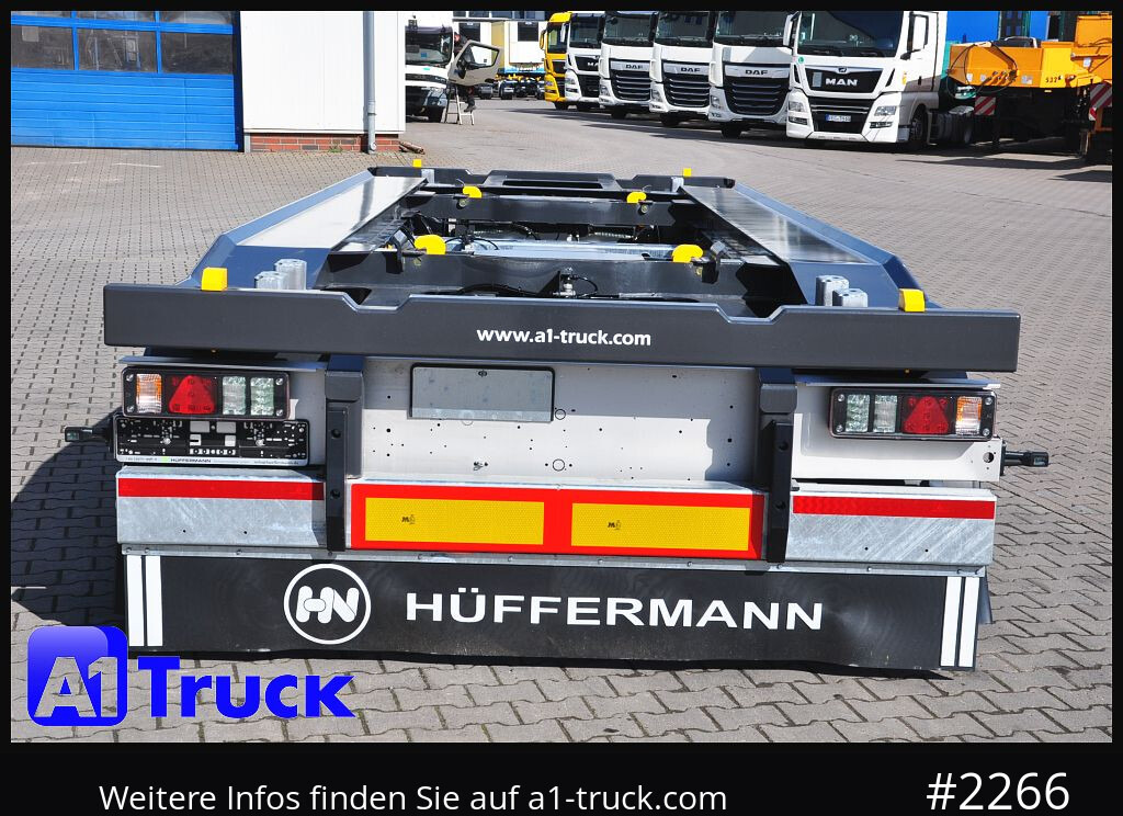 Reboque ampliroll/ Multibenne HUEFFERMANN HAR 2070, Frontbeladung verzinkt,: foto 9