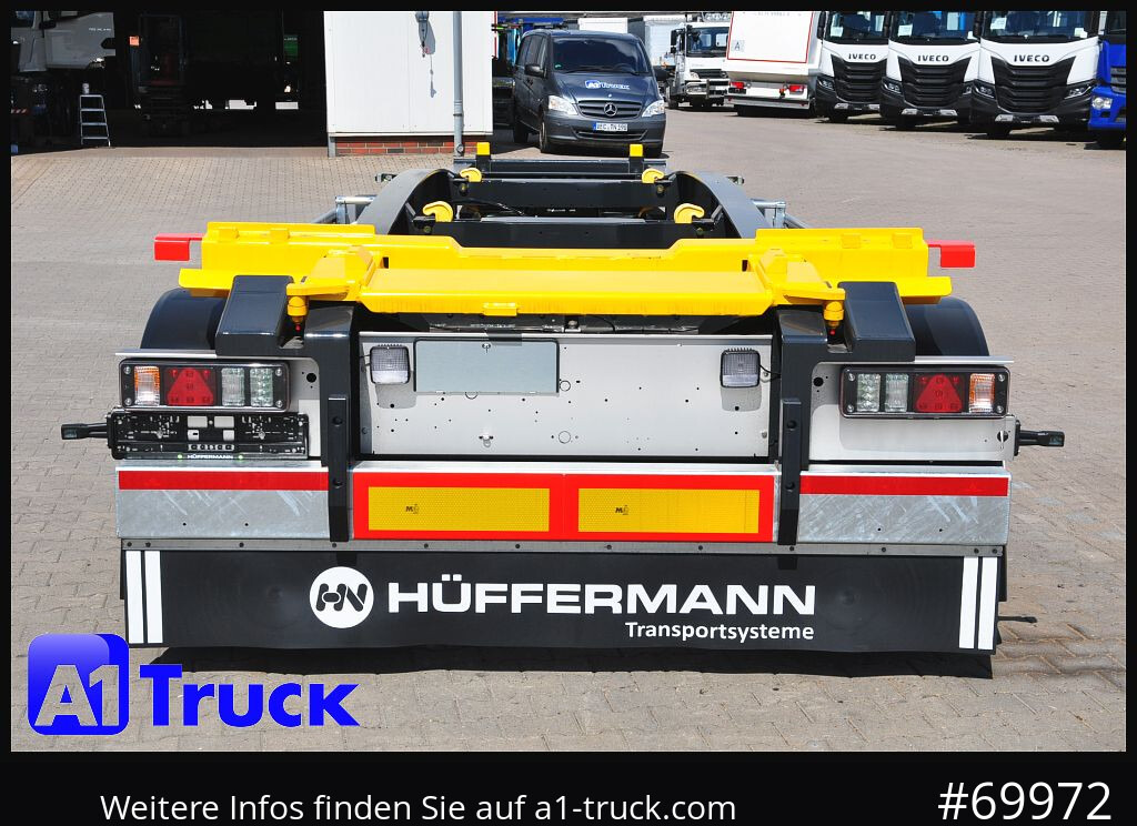 Reboque ampliroll/ Multibenne novo HUEFFERMANN HSA 1870, Abrollanhänger SAF  Vermietung: foto 10