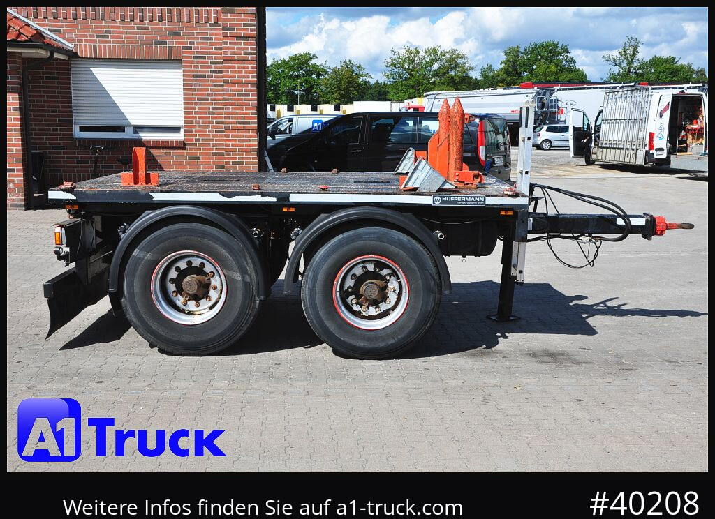 HUEFFERMANN HTA1800, Ballast, BPW Achsen, Luft, - Reboque plataforma/ Caixa aberta: foto 5 HUEFFERMANN HTA1800, Ballast, BPW Achsen, Luft, - Reboque plataforma/ Caixa aberta: foto 5