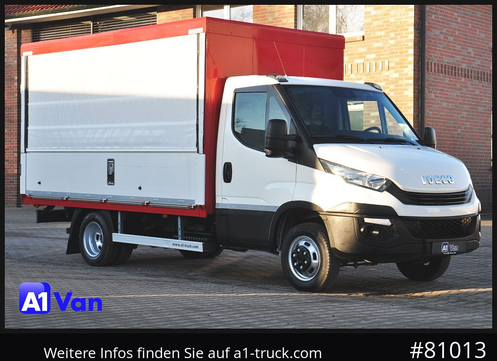 IVECO Daily 35C15 Getränke, ZV, Schwingsitz - Carrinha de lona: foto 1 IVECO Daily 35C15 Getränke, ZV, Schwingsitz - Carrinha de lona: foto 1