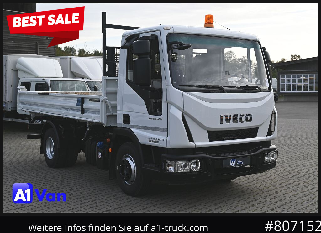 IVECO Eurocargo 80E21 Kipper, Meiller, Klima, 2x AHK - Camião basculante: foto 1 IVECO Eurocargo 80E21 Kipper, Meiller, Klima, 2x AHK - Camião basculante: foto 1