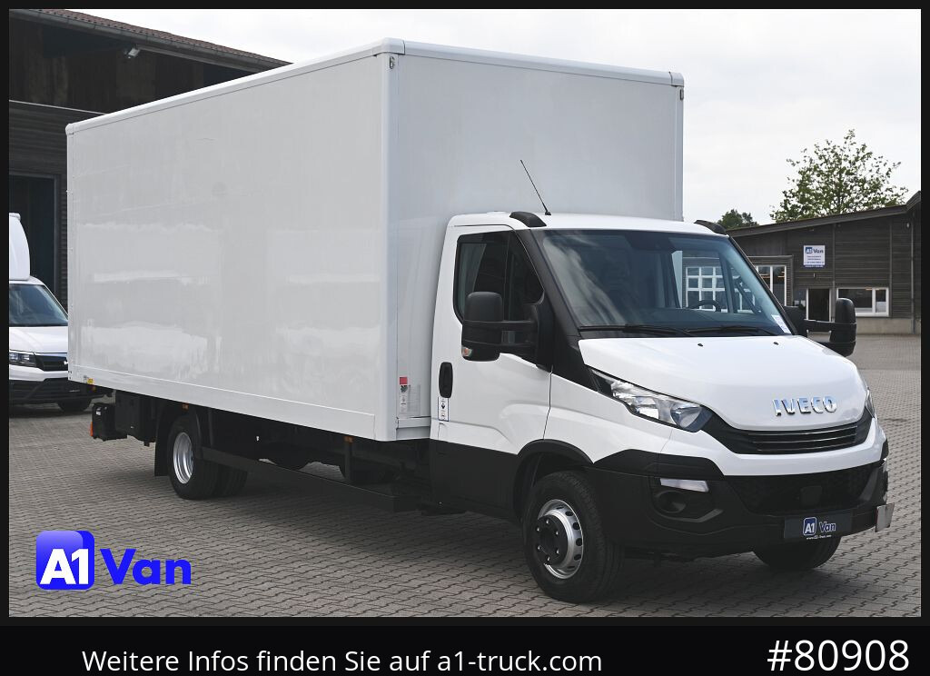 IVECO Iveco Daily 72C18 Koffer, LBW, Automatik, Luftfederung - Carrinha de contentor: foto 1 IVECO Iveco Daily 72C18 Koffer, LBW, Automatik, Luftfederung - Carrinha de contentor: foto 1